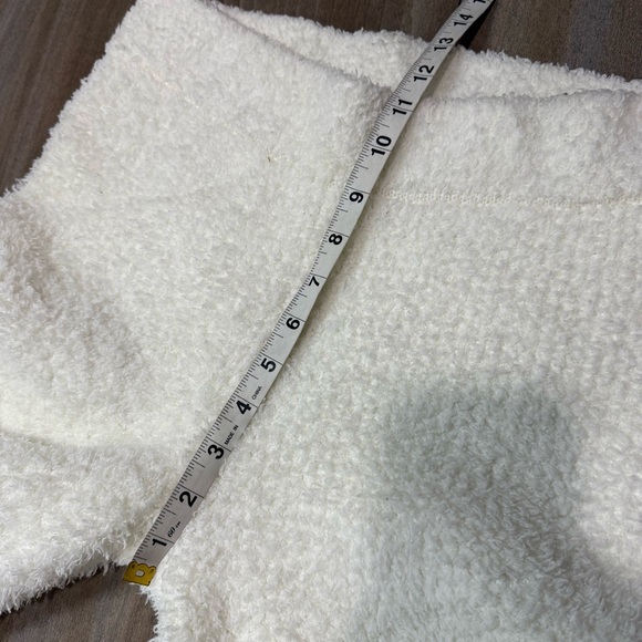 Aerie marshmallow fuzzy flare lounge pant white - Picture 4 of 7